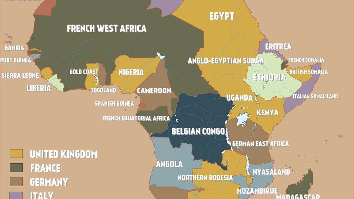 Harta e britanik Kamerun