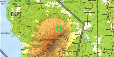 Kamerun malet hartë