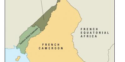 Harta e uno shtetit të Kamerun