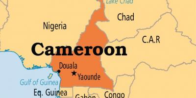 Harta e yaounde Kamerun